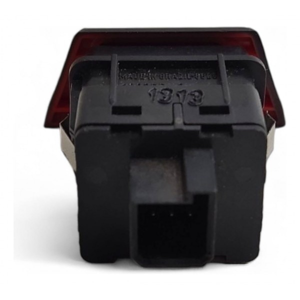 Botão Alerta Segurança Onix Prisma Agile 2011 2012 2013 2014 Preto