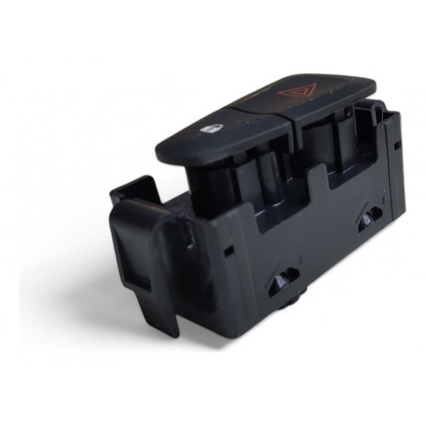 Botão Pisca Alerta Trava Renault Logan 2015 2016 2017 A 2020 Vermelho