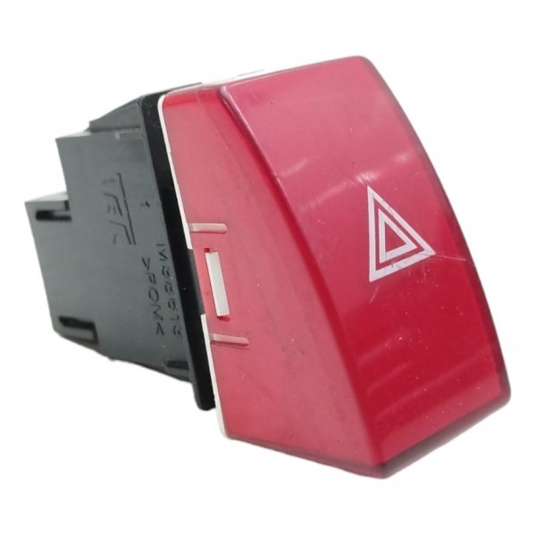 Botão Alerta Segurança Honda City 2009 2010 2011 2012 2013  Vermelho
