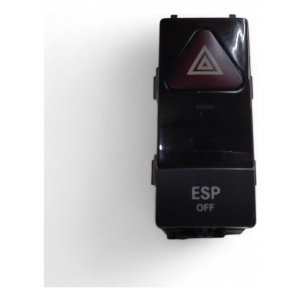 Botão Pisca Alerta Segurança Esp Off C280 2008 2009 2010 Vermelho