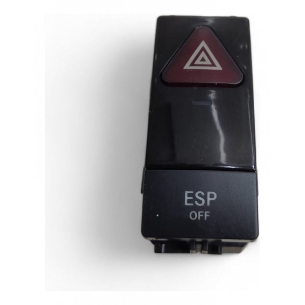 Botão Pisca Alerta Segurança Esp Off C280 2008 2009 2010 Vermelho