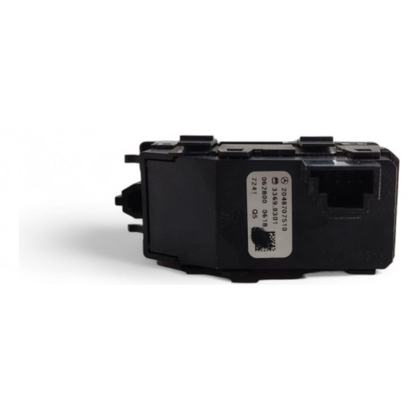 Botão Pisca Alerta Segurança Esp Off C280 2008 2009 2010 Vermelho