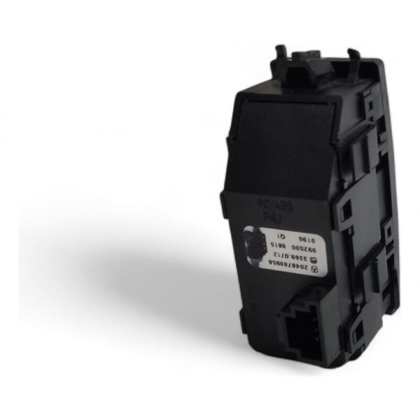 Botão Pisca Alerta Segurança Mercedes C180 C200 2008 A 2011 Vermelho