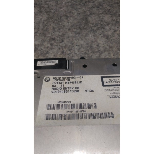 Aparelho De Som Bmw 320i 2011 Original