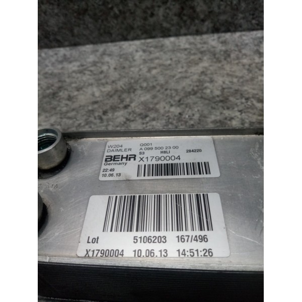 Resfriador Óleo C180 1.6 2013 2014 C/17 Mil Km Original