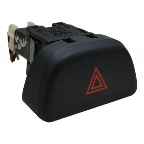 Botão Alerta Segurança Nissan March 2012 2013 2014 Preto