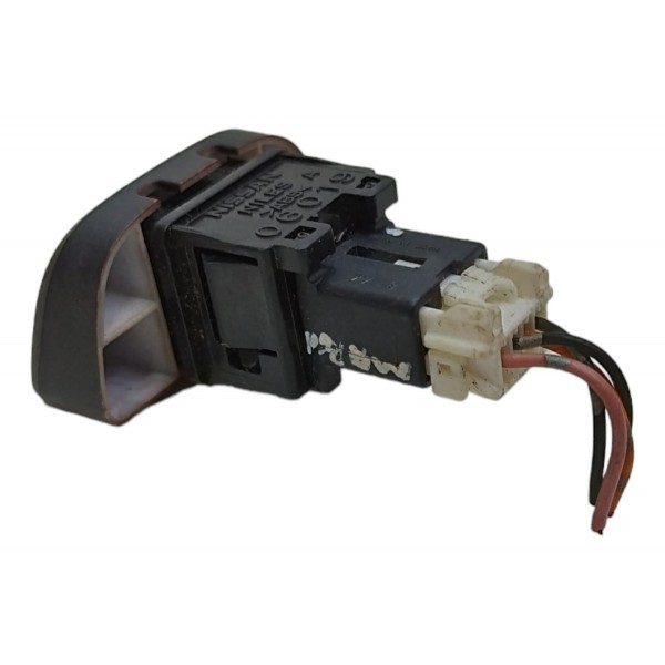 Botão Alerta Segurança Nissan March 2012 2013 2014 Preto