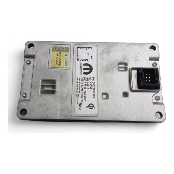 Modulo Indução Carregador Telefone Fiat Pulse 2022 2023 2024 Preto