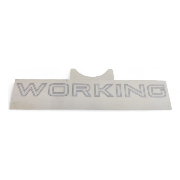 Adesivo Faixa Tampa Traseira Strada Working 2013 2014 A 2020