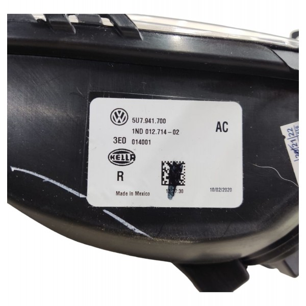 Farol Milha Gol Saveiro Voyage G7 G8 2017 2018 2019 A 2022