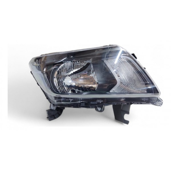 Par Farol Nissan Frontier 2017 A 2021 Mascara Negra Manual   Direito