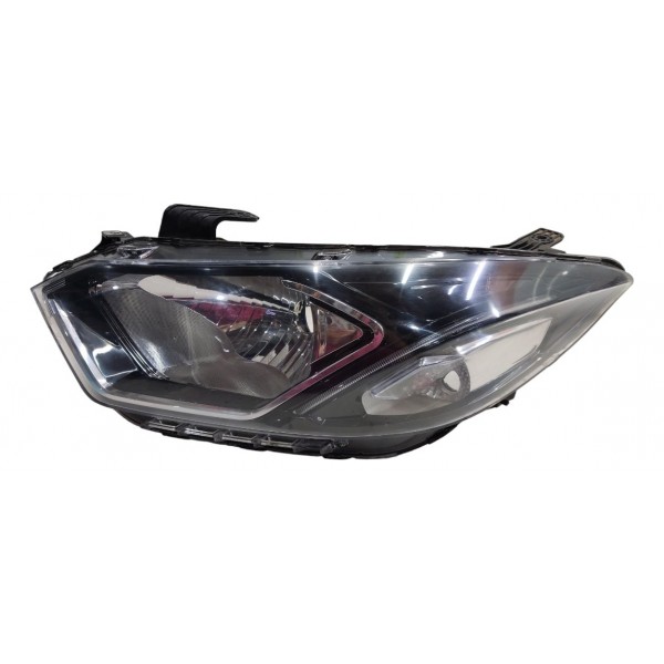 Farol Esquerdo Onix Prisma 2018 2019 Com Led Mascara Negra