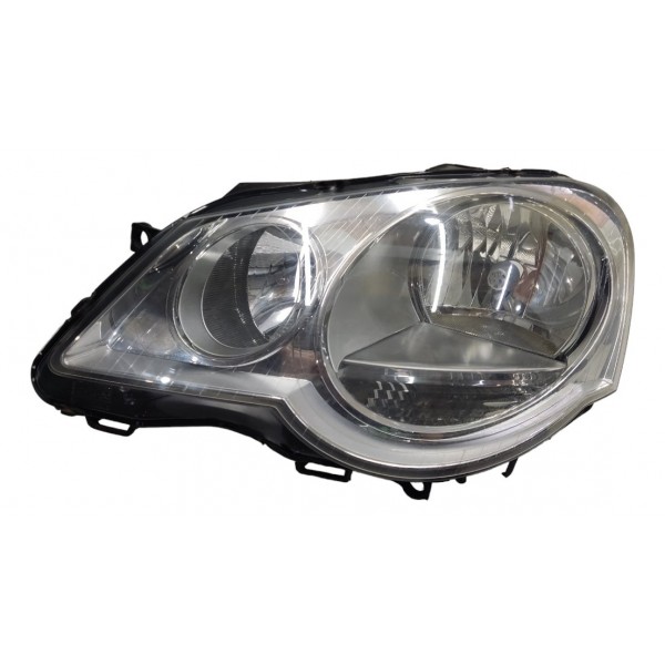Farol Esquerdo Polo 2008 2009 2010 2011 2012 Cromado Al