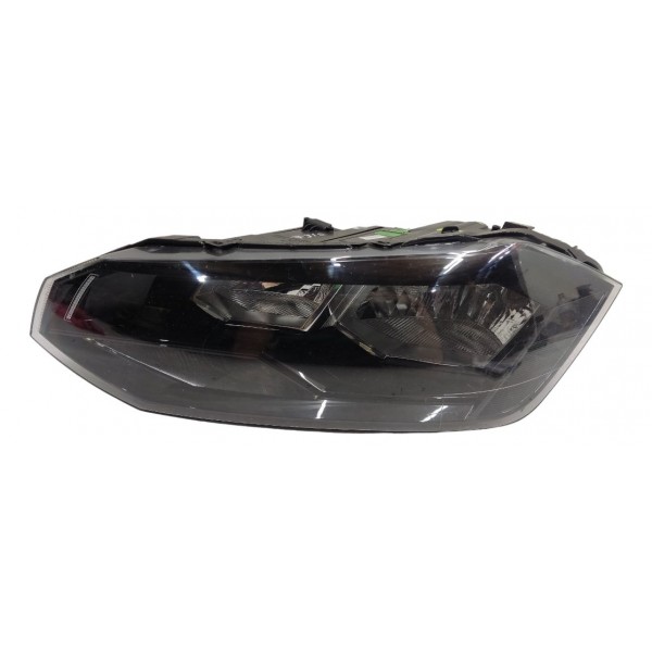 Farol Esquerdo Mascara Negra Polo Virtus 2018 2019 2020 2022