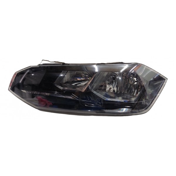 Farol Polo Virtus Mascara Negra Esquerdo 2018 2019 2020 2021