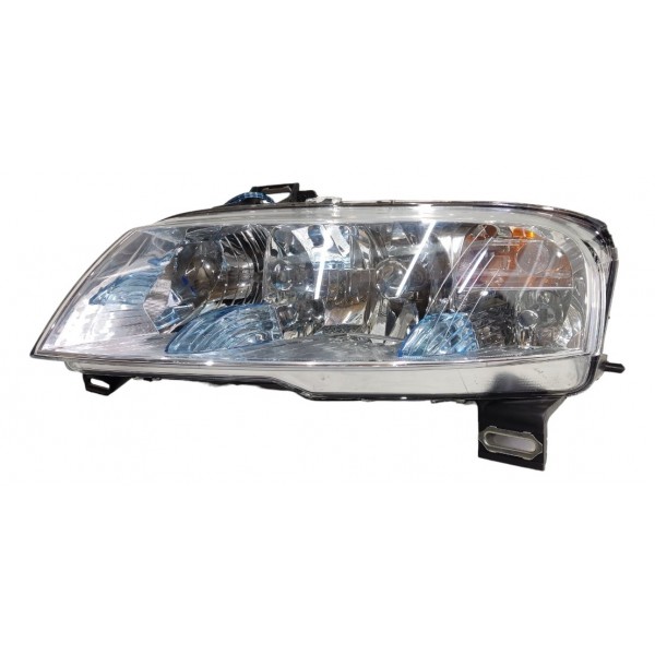 Farol Esquerdo Stilo 2004 A 2011 Cromado Duplo Plug Redondo