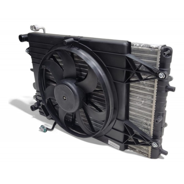 Kit Radiador Gol G5 G6 Fox Polo Spacefox 2011 A 2015 Com Ar