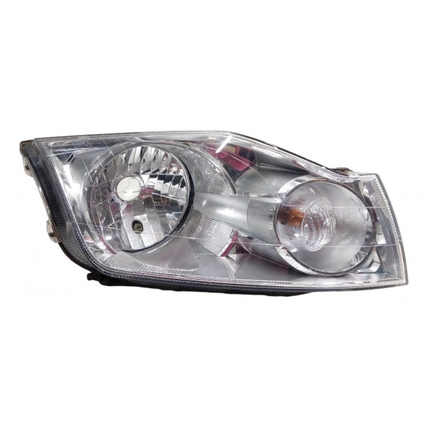 Farol Direito Ford Ecosport 2008 2009 2010 2011 2012 Cromado