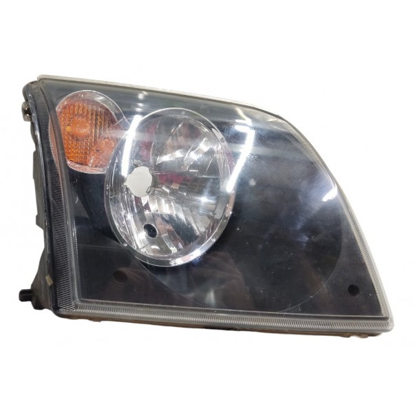 Farol Direito Ecosport 2004 2005 2006 2007 Mascara Negra