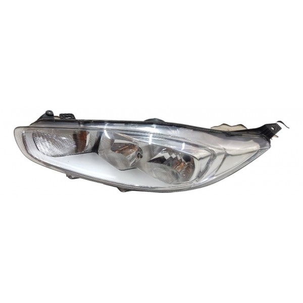 Farol Cromado New Fiesta Esquerdo 2014 2015 2016 Original