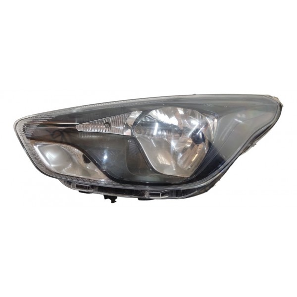 Farol Esquerdo Ford Ka 2014 2015 2016 2017 Mascara Negra