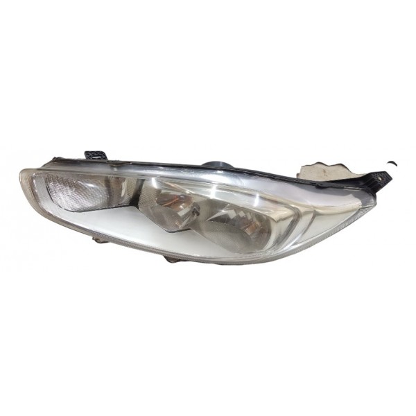 Farol Esquerdo Ford New Fiesta 2014 2015 2016 Cromado Origin