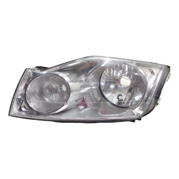Farol Cromado Esquerdo Ecosport 2008 2009 2010 2011 2012