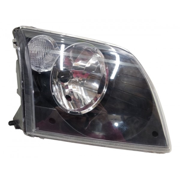 Farol Direito Ford Ecosport 2005 2006 2007 Mascara Negra
