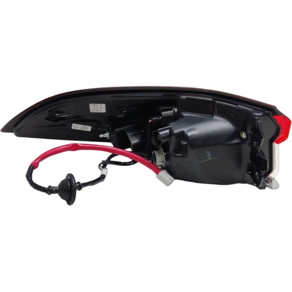 Lanterna Traseira Direita Corolla 2020 2021 2022 Sem Led Direito Vermelho