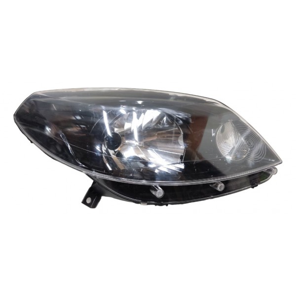 Farol Direito Renault Sandero 2012 2013 2014 Mascara Negra
