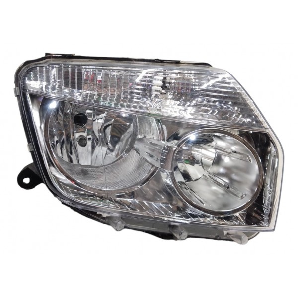 Farol Direito Renault Duster Cromado 2011 2012 2013 2014