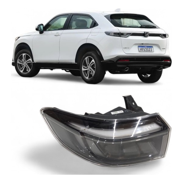 Lanterna Traseira Esquerda Honda Hrv 2023 2024 Fume
