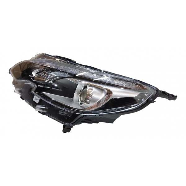 Farol Led Peugeot 2008 Mascara Negra 2020 2021 2022 - Esquerdo