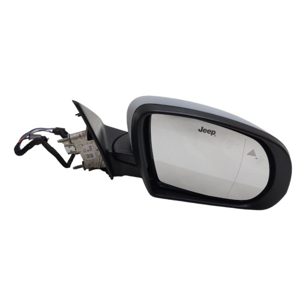 Retrovisor Compass 2017 A 2021 Direito Retrátil Sensor Cego