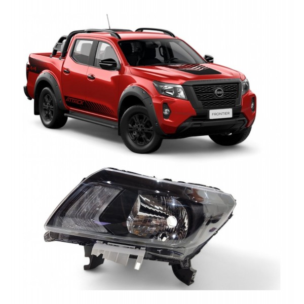Farol Frontier 2017 2018 2019 Mascara Negra Manual Original