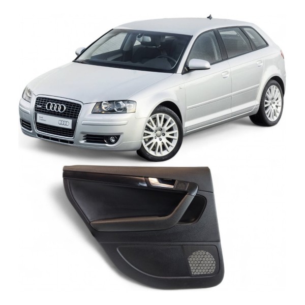 Forro Porta Audi A3 Sportback 2009 A 2012 Traseiro Esquerdo