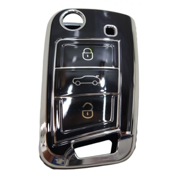 Capa Chave Canivete Golf Mk7 Tcroos Nivus Virtus Tiguan