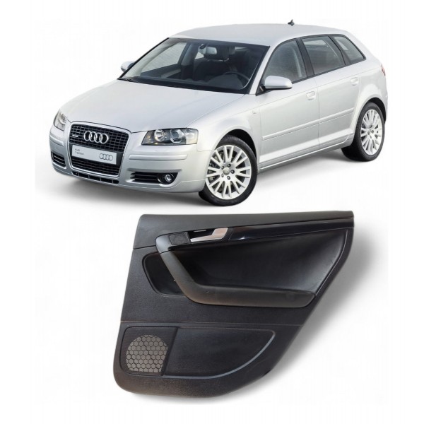 Forro Porta Audi A3 Sportback 2009 A 2012 Traseiro Direito