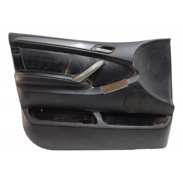 Forro Porta Bmw X5 2004 2005 2006 2007 Dianteiro Esquerdo Preto