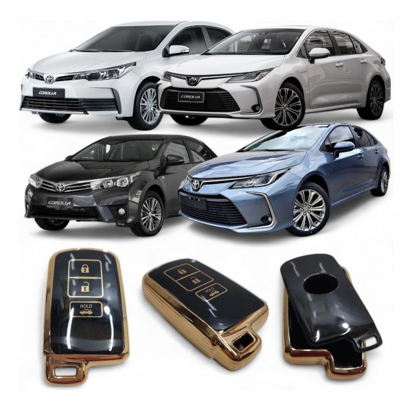 Capa Chave Presença Toyota Corolla Altis Xei 2015 A 2020