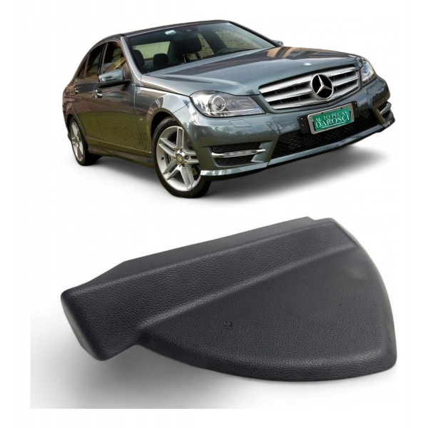 Acabamento Lateral Capa Painel Mercedes C180 2012 Esquerdo