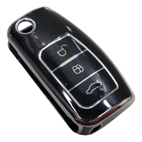 Capa Chave Canivete Focus 2009 A 2012 New Fiesta 2013 A 2015