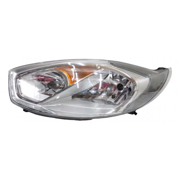 Farol Esquerdo Ford Fiesta 2011 2012 2013 Cromado Esquerdo