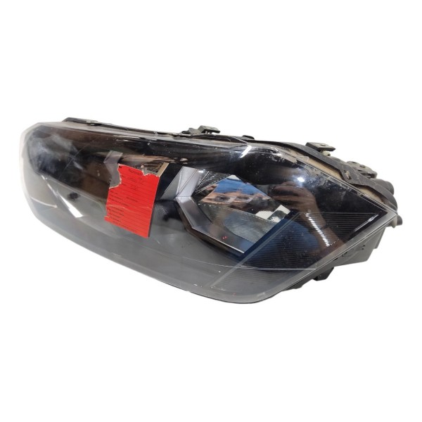 Farol Esquerdo Polo Virtus 2017 2018 2019 2020 Mascara Negra Esquerdo