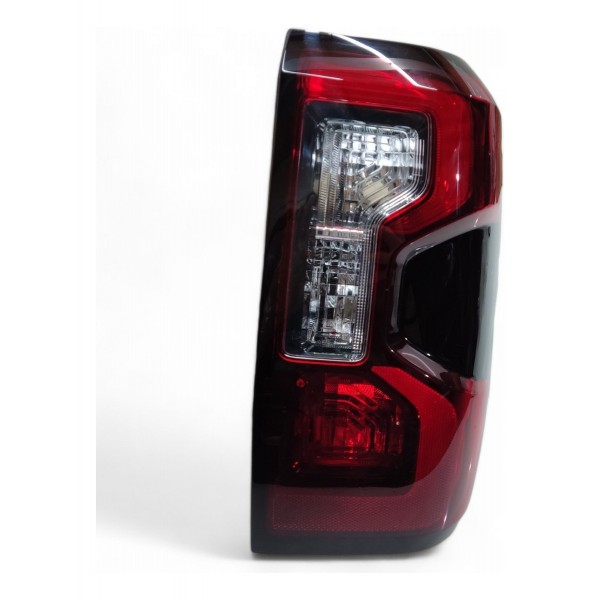 Par Lanterna Traseira Ford Ranger 2023 2024 Com Led Original Direito Fumê