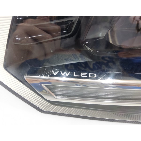 Farol Esquerdo Volkswagen Tcross 2024 2025 Full Led Original Esquerdo