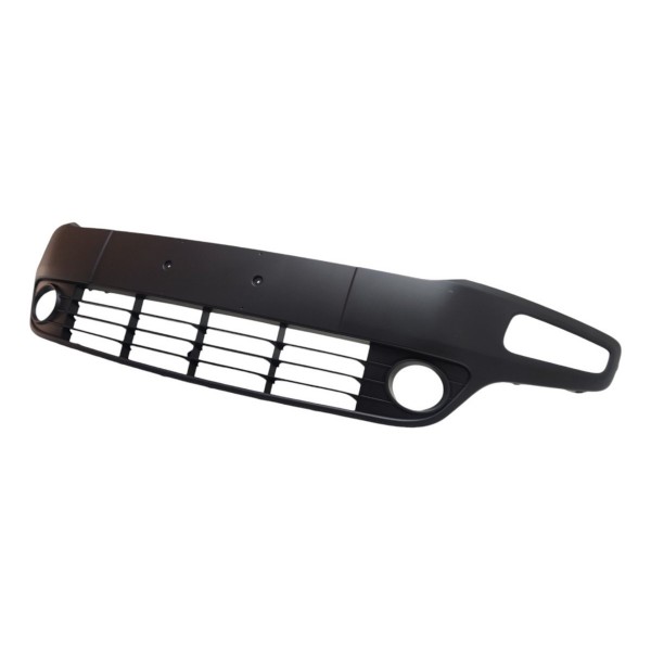 Grade Dianteira Central Inferior Fiat Punto 2013 A 2017 Preto Fosco