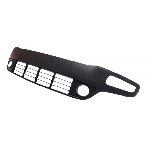 Grade Dianteira Central Inferior Fiat Punto 2013 A 2017 Preto Fosco