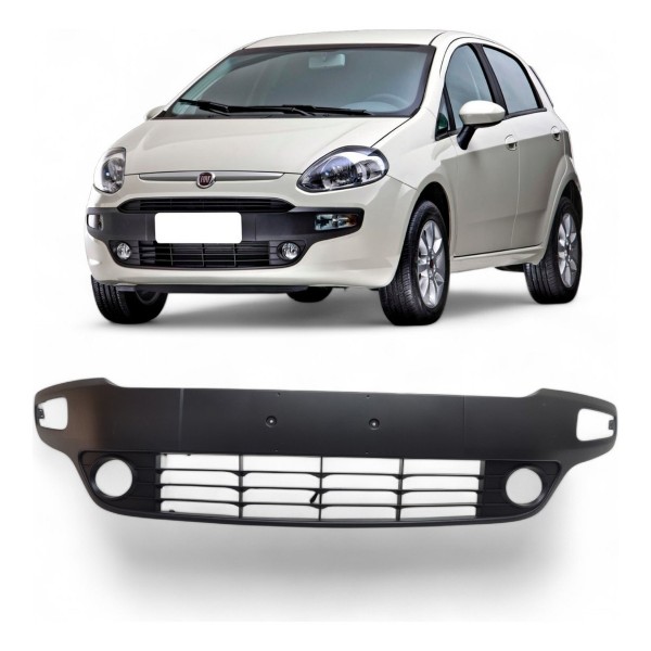 Grade Dianteira Central Inferior Fiat Punto 2013 A 2017