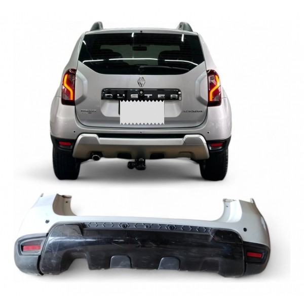Parachoque Traseiro Renault Duster 2016 2017 Original